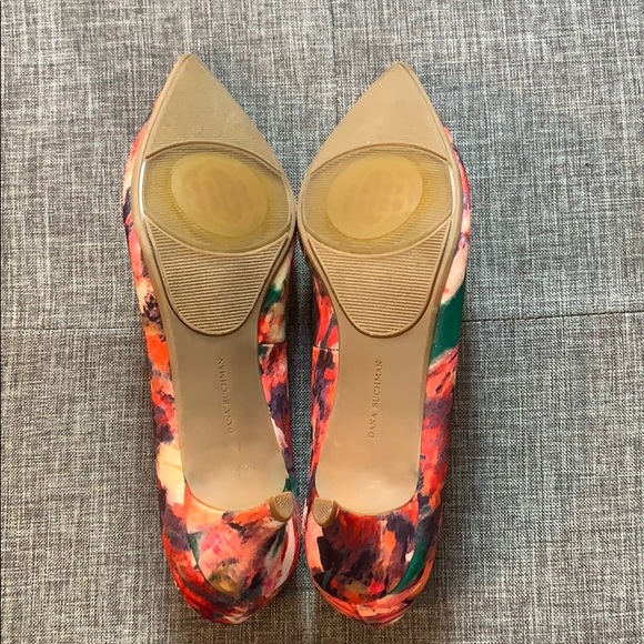 Floral Print Kitten Heels! - Picture 5 of 5